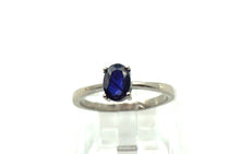 Charger l'image dans la galerie, S253 Silberring 925 mit Safir