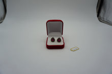 Lade das Bild in den Galerie-Viewer, S304 Ohrstecker mit Rubin und Safire