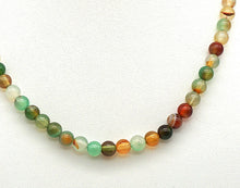 Lade das Bild in den Galerie-Viewer, K108 Edelstein Kette mit Achat