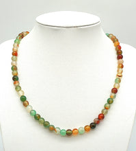 Lade das Bild in den Galerie-Viewer, K108 Edelstein Kette mit Achat
