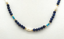 Charger l'image dans la galerie, K111 Collier en lapis-lazuli