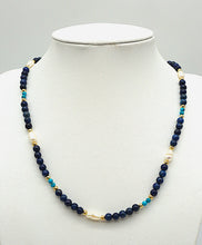 Charger l'image dans la galerie, K111 Collier en lapis-lazuli