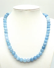 Load image into Gallery viewer, K120 Aquamarine Necklace