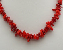 Lade das Bild in den Galerie-Viewer, K142 roter Achat Halskette