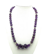 Charger l'image dans la galerie, P101 Collier améthyste, facetté
