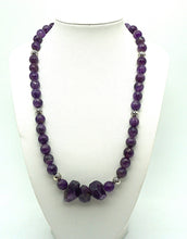Charger l'image dans la galerie, P101 Collier améthyste, facetté