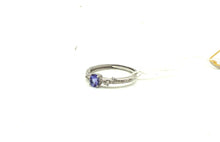 Lade das Bild in den Galerie-Viewer, S157 Silberring 925 mit Tansanit