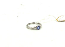 Lade das Bild in den Galerie-Viewer, S157 Silberring 925 mit Tansanit