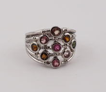 Lade das Bild in den Galerie-Viewer, S293 Silberring 925 mit Turmaline