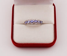 Lade das Bild in den Galerie-Viewer, S302 Silberring 925 mit Tansanite