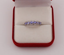 Lade das Bild in den Galerie-Viewer, S302 Silberring 925 mit Tansanite