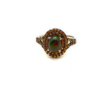 Charger l'image dans la galerie, Bague en argent 925 S456 avec opale et saphir