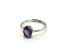 Load image into Gallery viewer, S901 Silber Ring 925 mit Amethyst