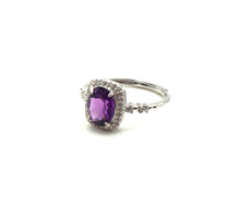 Load image into Gallery viewer, S903 Silber Ring 925 mit Amethyst