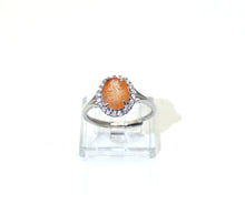 Load image into Gallery viewer, S906 Silber Ring 925 mit Sonnenstein