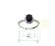 Charger l'image dans la galerie, V106 Ring mit schwarzem Opal