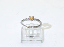 Charger l'image dans la galerie, V110 Ring mit Citrin Herz