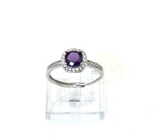 Load image into Gallery viewer, V113 Ring mit Amethyst