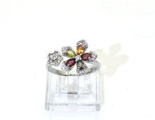 Charger l'image dans la galerie, V125 Ring mit Turmaline mix