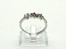 Charger l'image dans la galerie, V142 Ring mit Citrin, Peridot und Granat