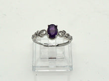 Charger l'image dans la galerie, V144 Ring mit Amethyst