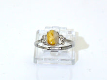 Charger l'image dans la galerie, V157 Ring mit Rutilquarz