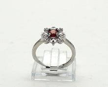 Charger l'image dans la galerie, V159 Ring mit Granat