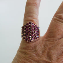 Lade das Bild in den Galerie-Viewer, S903 Silberring 925 mit Rodolithe