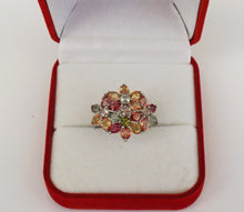 Lade das Bild in den Galerie-Viewer, S219 Silberring mit Safire