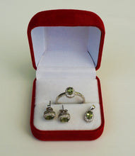 Lade das Bild in den Galerie-Viewer, S236 Silber Set 925 mit Apatit