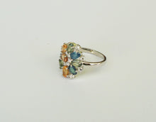 Lade das Bild in den Galerie-Viewer, S251 Silberring 925 mit Safire