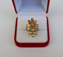 Lade das Bild in den Galerie-Viewer, S255 Silberring 925 mit Citrine