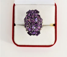 Lade das Bild in den Galerie-Viewer, S275 Silberring 925 mit Amethyste