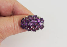 Lade das Bild in den Galerie-Viewer, S275 Silberring 925 mit Amethyste