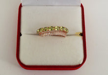 Lade das Bild in den Galerie-Viewer, S280 Silberring 925 mit Peridot