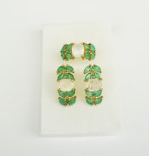 Lade das Bild in den Galerie-Viewer, S911 Schmuckset 925 Silber Ring und Ohrstecker