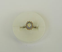 Lade das Bild in den Galerie-Viewer, S970 Silberring 925 mit Opal, Safire und Tansanit