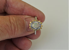 Lade das Bild in den Galerie-Viewer, S970 Silberring 925 mit Opal, Safire und Tansanit