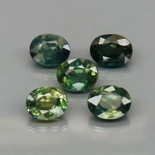 Charger l'image dans la galerie, E665 1 pc. Saphir bleu/vert 0,90ct.
