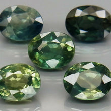 Charger l'image dans la galerie, E665 1 pc. Saphir bleu/vert 0,90ct.
