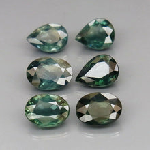 Lade das Bild in den Galerie-Viewer, E689 1 Stk. blau/grün Safir 0,90ct.