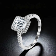Lade das Bild in den Galerie-Viewer, S604 Moissanit Ring Silber 925
