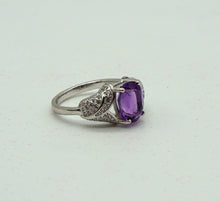 Lade das Bild in den Galerie-Viewer, S312 Silberring mit Amethyst
