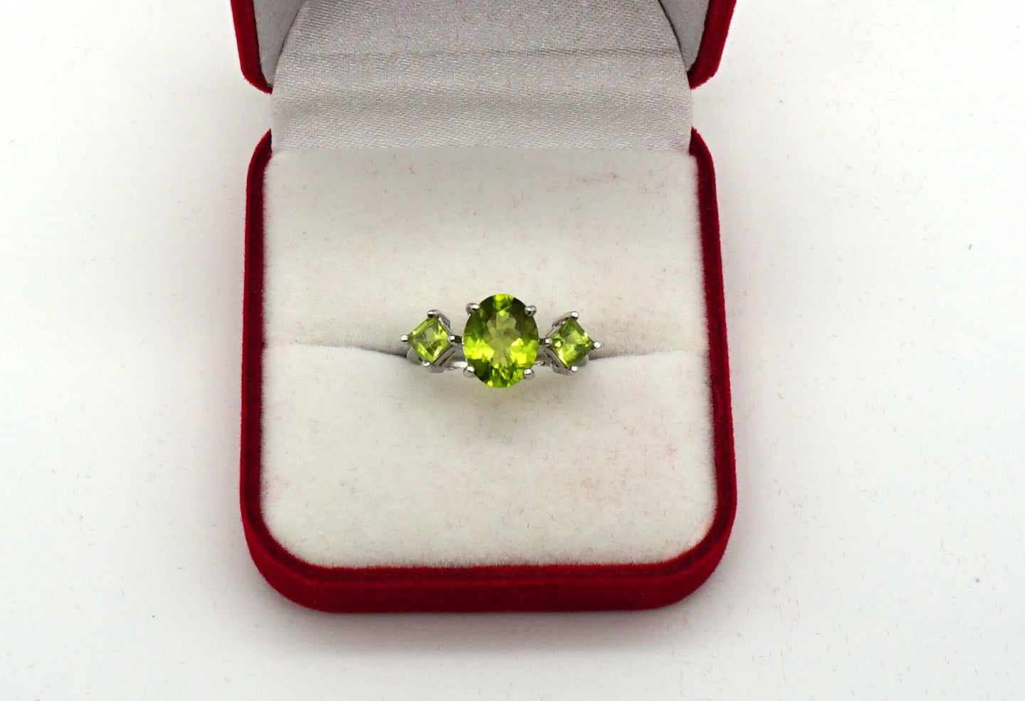 S321 Silberring mit Peridot