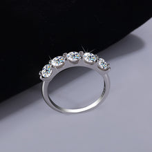Load image into Gallery viewer, S606 Moissanit Ring Silber 925
