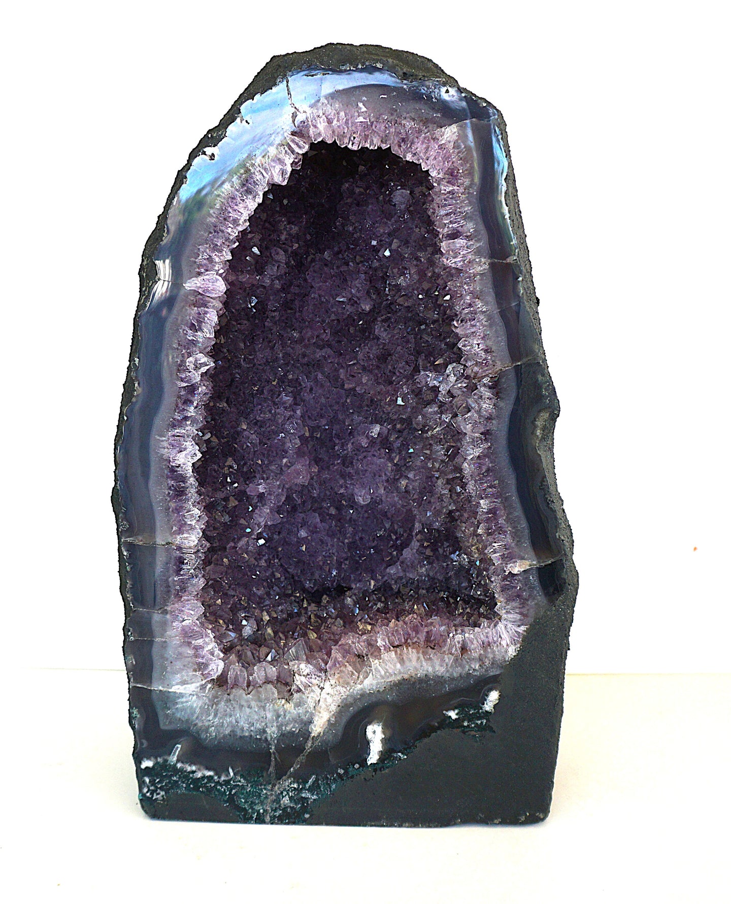E1004 Amethyst Geode Top