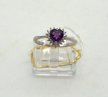 Lade das Bild in den Galerie-Viewer, S207 Silberring 925 mit Amethyst
