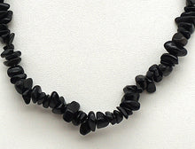 Lade das Bild in den Galerie-Viewer, K140 Achat schwarz Halskette
