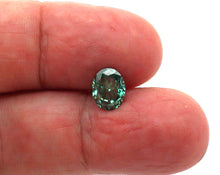 Lade das Bild in den Galerie-Viewer, M301 Moissanit Labor Diamant grün 2,0ct.
