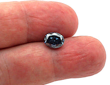 Lade das Bild in den Galerie-Viewer, M305 Moissanit Labor Diamant Royal blau 1,0ct.
